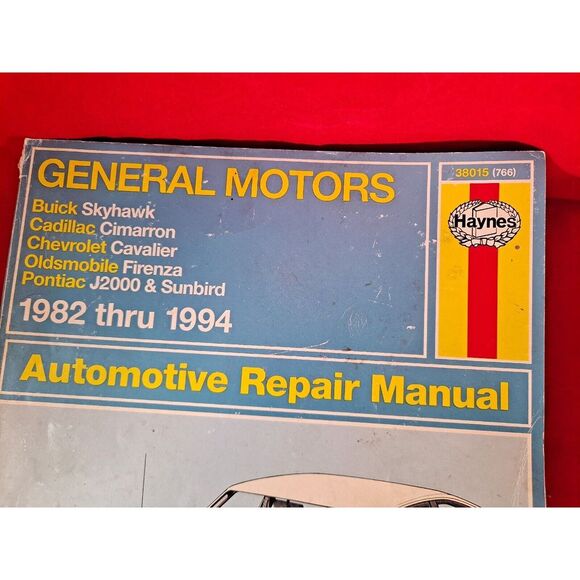 Haynes Automotive General Motors/ 1982-1994/ Repair Shop Manual # 38015 (766) - Picture 5 of 14